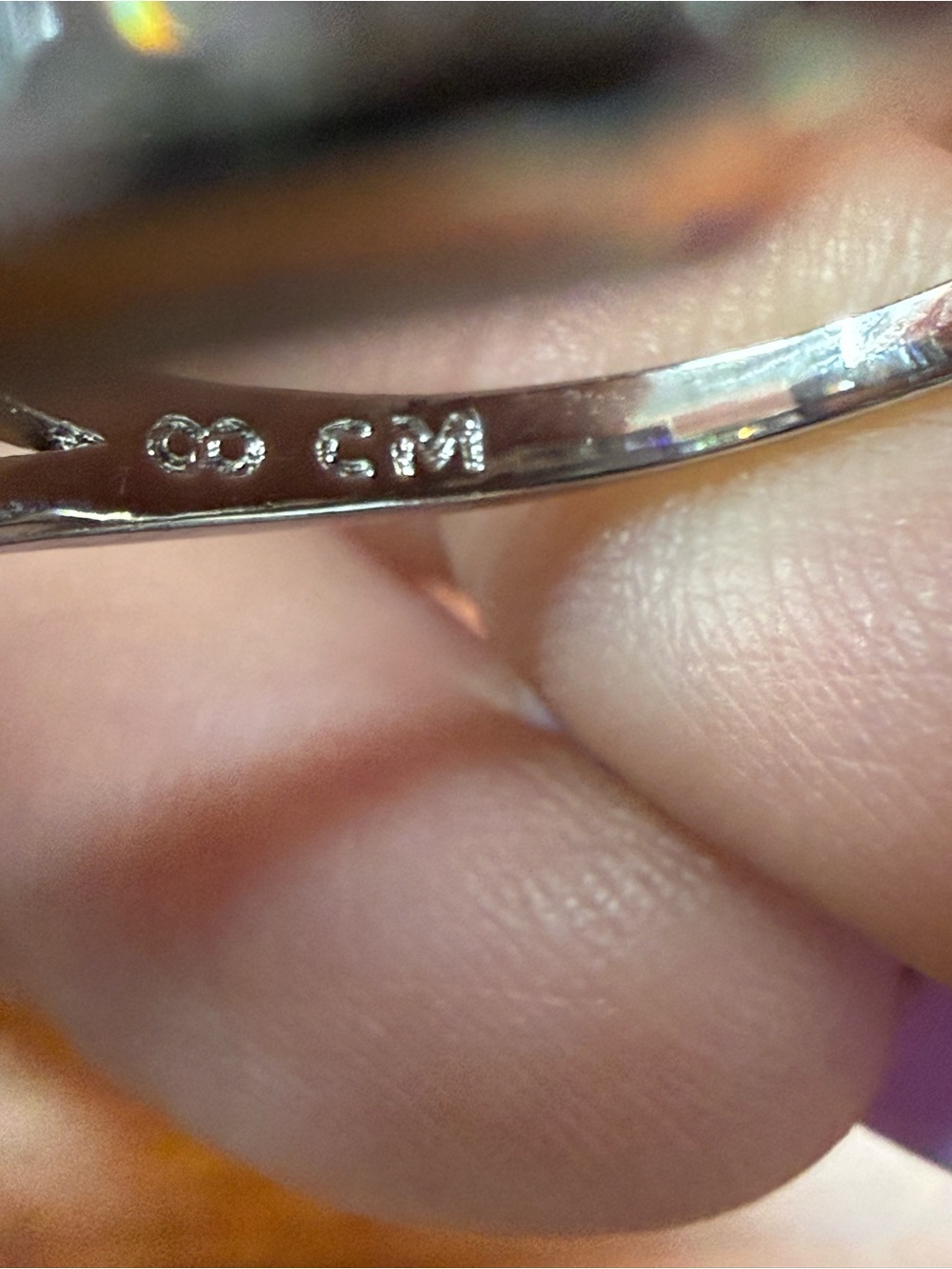 Pretty Bird Silver-Tone Triple Bar Ring with Clear Stones - Picture 4 of 4